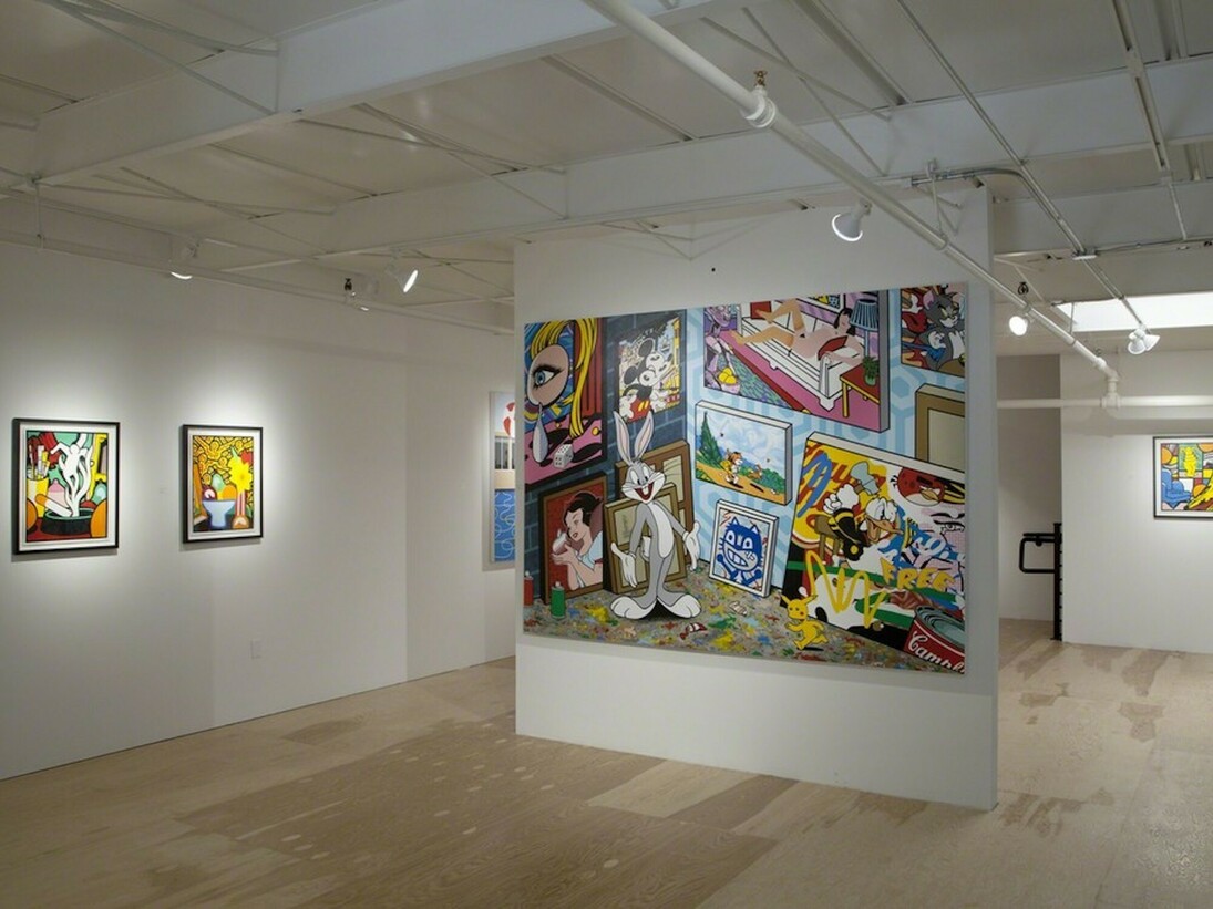 Speedy Graphito, Exhibition view. Courtesy of Fabien Castanier Gallery