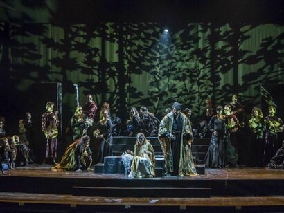 Una scena di Falstaff al Ravenna Festival