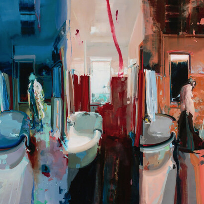 Five at Nine. Courtesy of Hollis Taggart Galleries