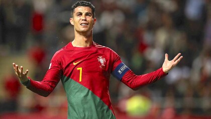 Cristiano Ronaldo, camisa 7 do time de futebol de Portugal 