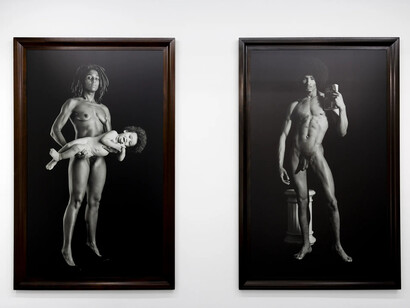 Renée Cox, Take a good look, exhibition view. Courtesy of Ehan Cohen Gallery