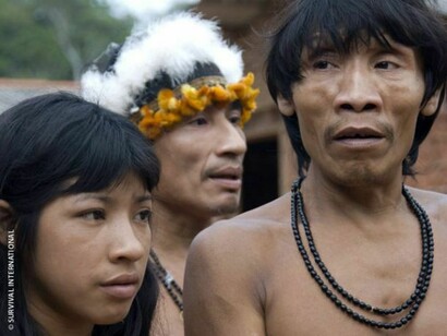 Una tribù dell'Amazzonia brasiliana