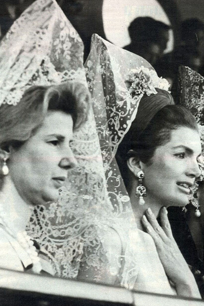 En los toros con Jacqueline Kennedy
