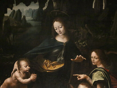 La Vergine delle Rocce di Leonardo da Vinci (1483-1486). Il capolavoro enigmatico di Leonardo da Vinci al Louvre