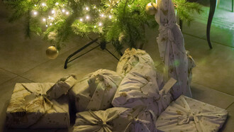 Navidad modelo Furoshiki