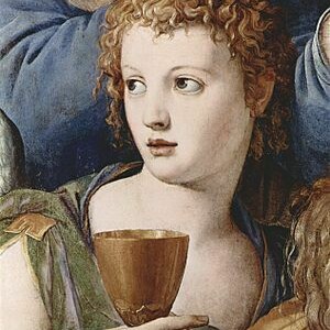 Bronzino, Déploration sur le Christ mort, détail 
