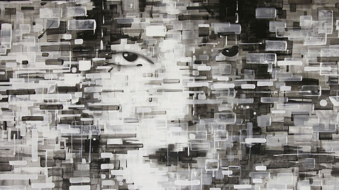 Giuseppe Linardi, Chinese Girl, oil on canvas, 120 x 130 cm