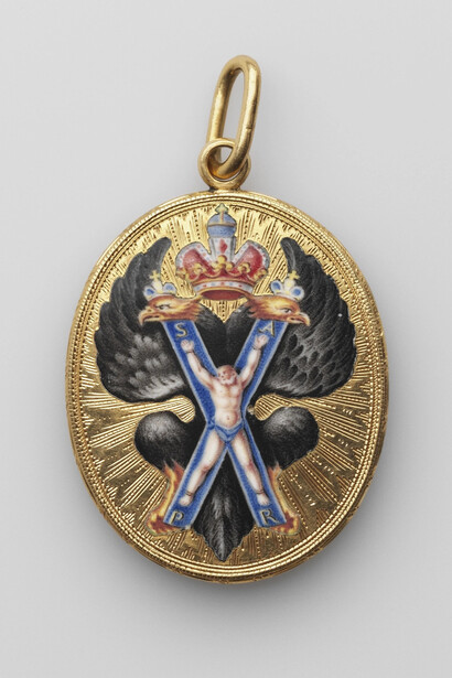 The double-headed eagle: the russian coat of arms of the 15th-21st centuries. Courtesy of Moscow Kremlin Museum