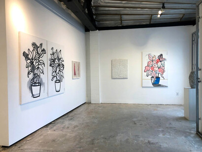 Garden Party...works by Matthew Heller + Tony Brown. Courtesy of D2 Art