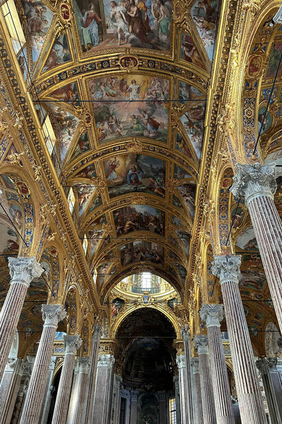 SS. Annunziata del Vastato, Genova, Italia. Interno. ©Roberto Luciani