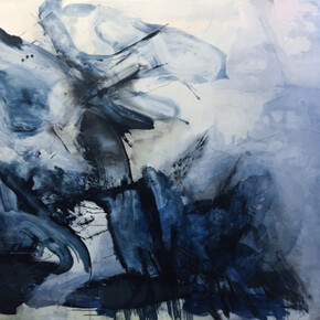 Ellie Fritz, Interference Blues, 2016. Courtesy of K. Imperial Fine Art