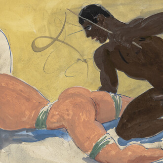 Duncan Grant, Untitled, c. 1946-1959. Courtesy of Stephen Friedman Gallery 