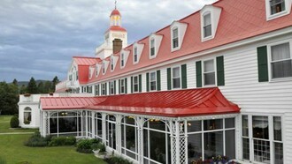Le village pittoresque de Tadoussac, Canada