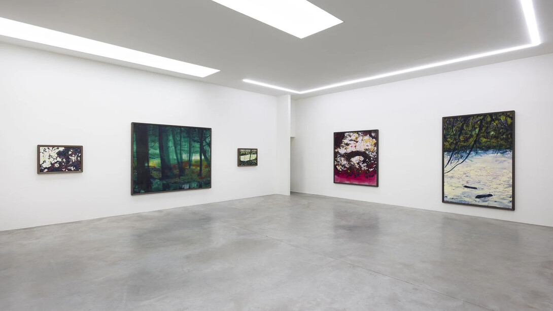 Mads Bryld, Forrest of marks, exhibition view. Courtesy of V1 Gallery