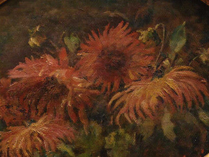 Dalie, natura morta. Foto di Simone Lanari 