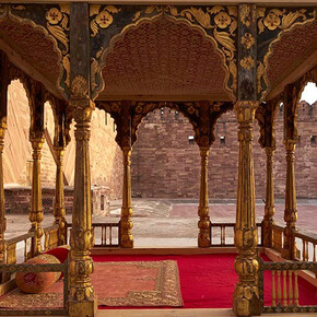 Peacock in the Desert. Courtesy of The Museum of Fine Arts 