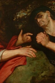 «Heraclitus and Democritus» (1603), Rubens