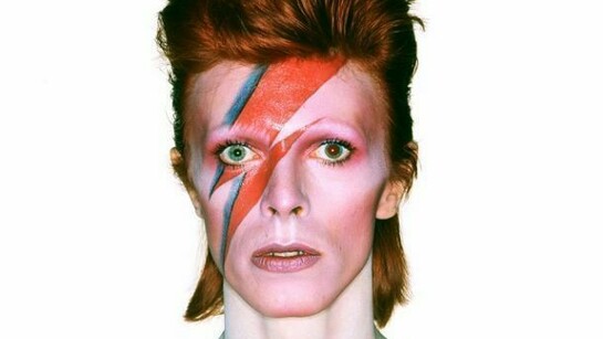 Album cover shoot for Aladdin Sane, 1973. Photograph by Brian Duffy © Duffy Archive