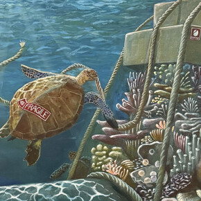 Seoyeon Sohn, Why us. Courtesy of Kate Oh Gallery