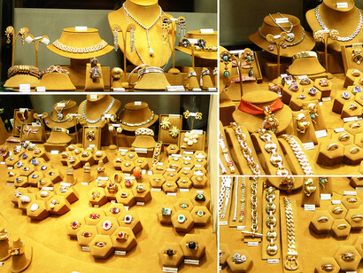 Jóias nas janelas de Paris