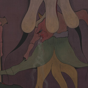 Jorge Camacho, The scissors, 1973. Courtesy of François Ghebaly