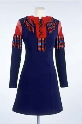 Mini dress, Jeff Banks, 1968, England. Museum no. T.95-1981. © Victoria and Albert Museum, London