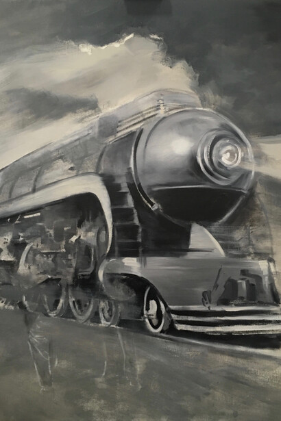 Gregg Chadwick
7 Train
24"x36" oil on linen 2016
