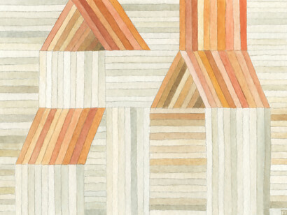 The inn, 16 x 12cm  watercolour  Mark Weighton 2023
