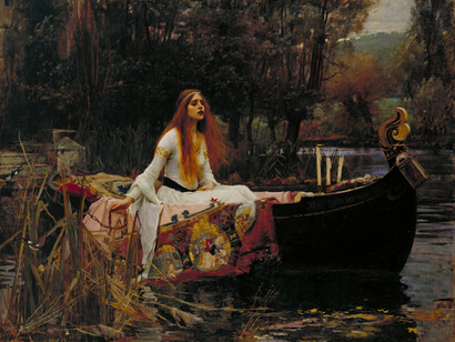«The Lady of Shalott» (1888), John William Waterhouse