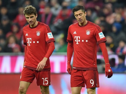 Thomas Müller y Robert Lewandowski, Bayern de Munich