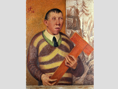 Otto Dix, Bildnis des Malers Franz Radziwill, 1928 ©VG Bild-Kunst, Bonn 2011
