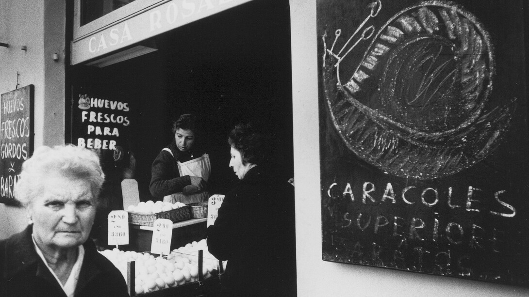 Xavier Miserachs. Barcelona, 1962.
Negativo, b/n, 35 mm.
Colección MACBA. Centro de Estudios y Documentación. Fondo Xavier Miserachs.
© Herederas de Xavier Miserachs
