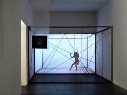 Paolo Icaro, Spazio scolpito, con anima, 1967-2021, Dribbling, Galleria Lia Rumma