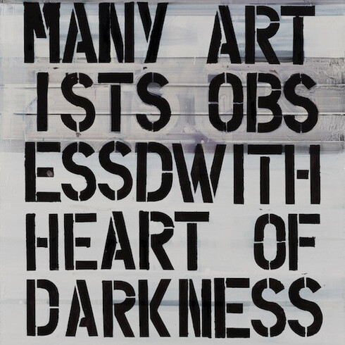 Radek Szlaga, Many Artists 2, 2015, Huile sur toile © Galerie Laure Roynette - Radek Szlaga