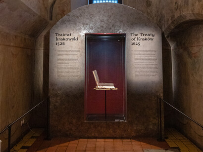 Homage 500. History, culture, remembrance, exhibition view. Courtesy of Muzeum Zamkowe w Malborku