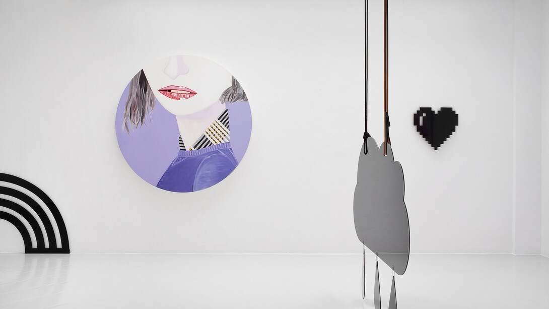 Brian Calvin & Wendy White, Exhibition view. Courtesy of Cabinet