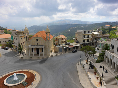 Dhour El Shweir, a village close to Bikfaya