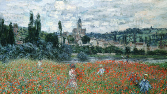 Claude Monet, Champ de coquelicots près de Vétheuil, vers 1879 huile sur toile, 73 x 92 cm. Fondation Collection E.G. Bührle, Zurich, photo SIK-ISEA, Zurich (J.-P. Kuhn)