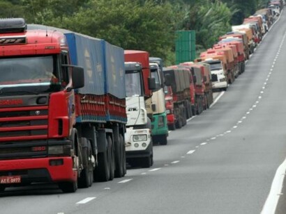 Greve de caminhoneiros