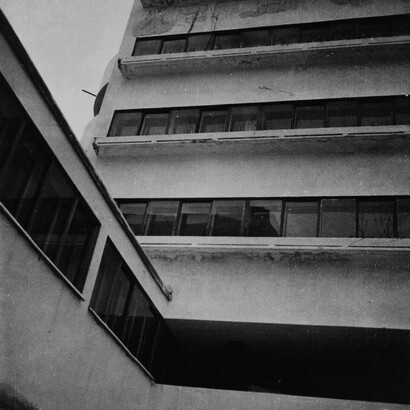 Conjunto habitational Narkomfin, Moisei Ginzburg, 1928/30, Moscovo