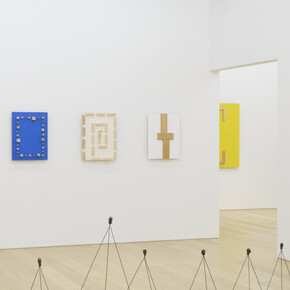 Kishio Suga, Existence within definite contours, exhibition view. Courtesy of Tomio Koyama Gallery