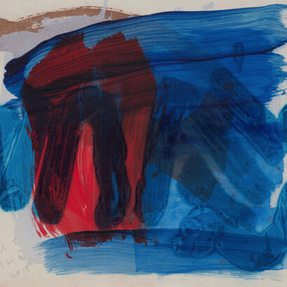 Howard Hodgkin. Courtesy of Galería Pilar Serra