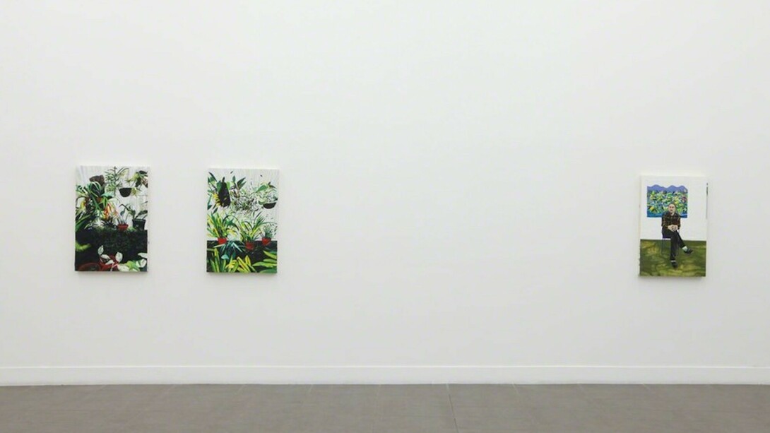 Raffi Kalenderian, Green River, Exhibition view. Courtesy of Brand New Gallery