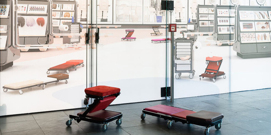 Work it, feel it! Exhibition view.Courtesy of Kunsthalle Wien