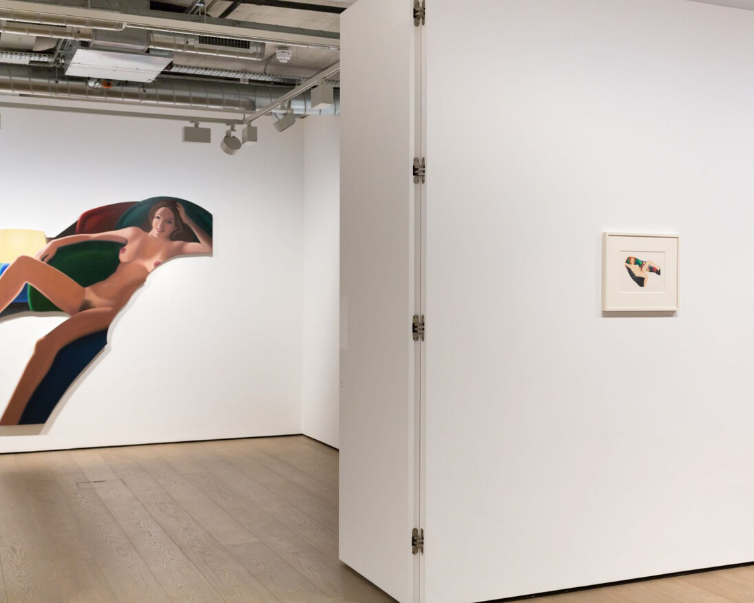 Tom Wesselmann, Exhibition view. Courtesy of Almine Rech Gallery