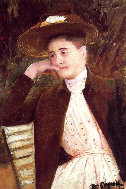 Mary Cassatt, Autoritratto