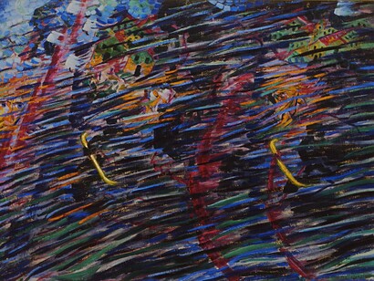 Umberto Boccioni, Quelli che vanno