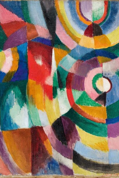 Sonia Delaunay, Electric Prisms, 1913