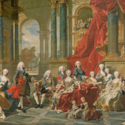 The Family of Philip V, 1743. Oil on canvas, 408 x 520 cm. Courtesy of Museo del Prado