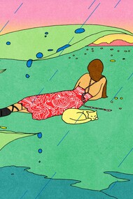 La collezione Primavera-Estate di RedValentino, illustrazione di Maria Medem